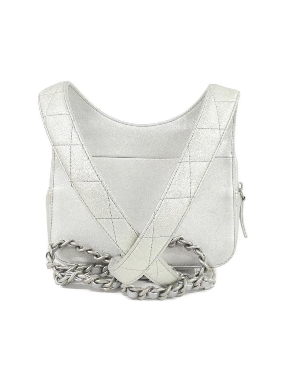 Chanel Backpack Silver - Picture 2 of 9